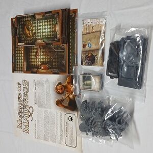Mansions of Madness: Streets of Arkham Expansion Game Parts Tiles Figures Cards